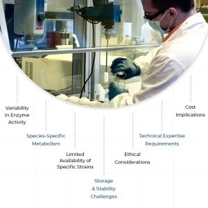 Indeed, while mouse skin S9 fractions offer invaluable insights into drug metabolism and safety in preclinical research, scientists encounter various challenges in their utilization: